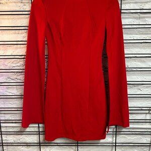 NWT Jackson Red Long Sleeve Dress by THATS SO FETCH size 6